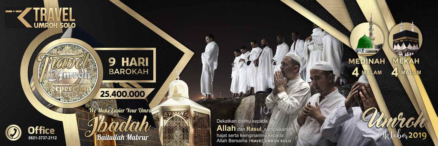 Umroh Rindu Mekah Solo Oktober 2019